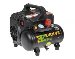 ACE & K DD1031 Evolve Eco 8 Bar 6L Silent Oil-Free 2nd Fix Air Compressor - 110v